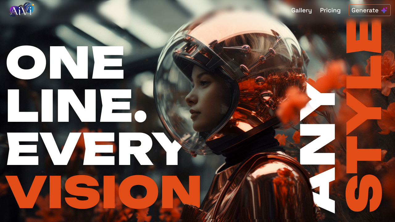 Example of Modern Landing Page Or Hero UI/UX Design